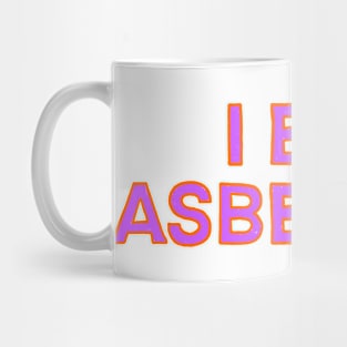 I eat asbestos Mug